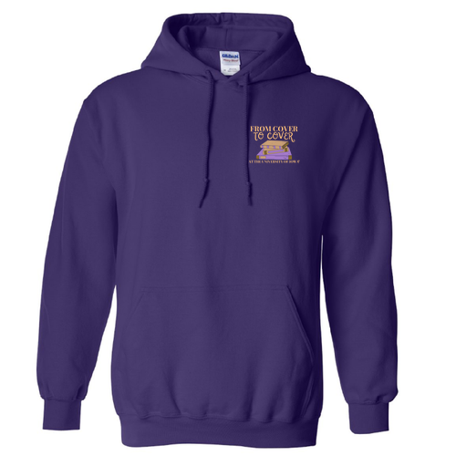 Gildan Heavy Blend Hooded Sweatshirt -- Purple