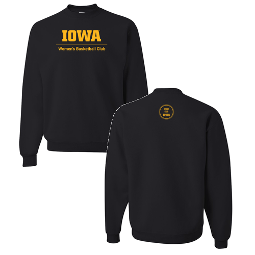 Jerzees 8 Oz., 50/50 Nublend Fleece Crew -- Black