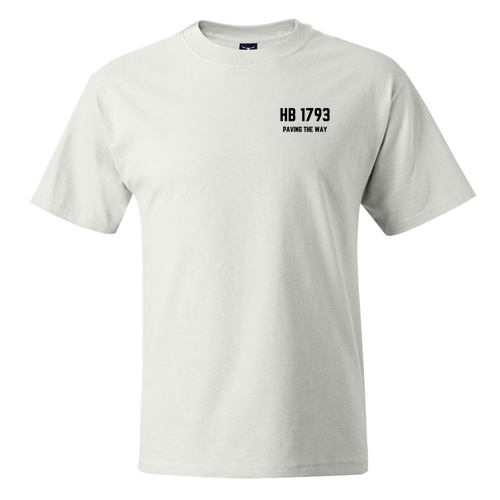 Hanes Beefy-T Basic T-Shirt -- White