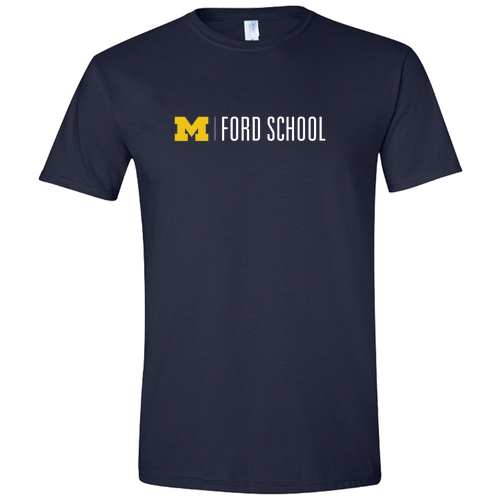 Mens/Unisex Gildan SoftStyle Fitted T-Shirt -- Navy
