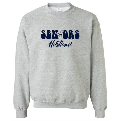 Gildan Heavy Blend Crew Neck Sweatshirt -- Sport Grey