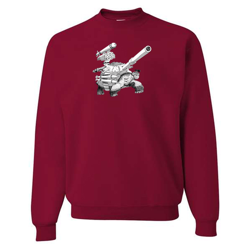 Jerzees 8 Oz., 50/50 Nublend Fleece Crew -- Cardinal