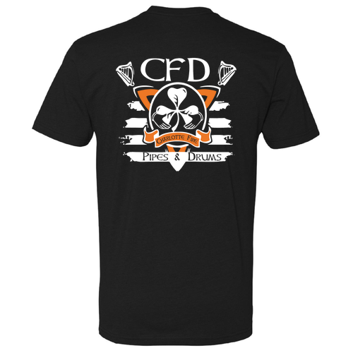 Next Level Black Soft CVC Crew