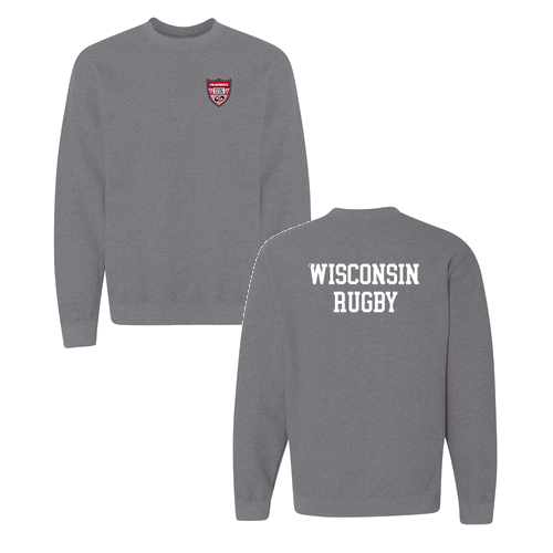 Gildan Heavy Blend Crew Neck Sweatshirt -- Graphite Heather