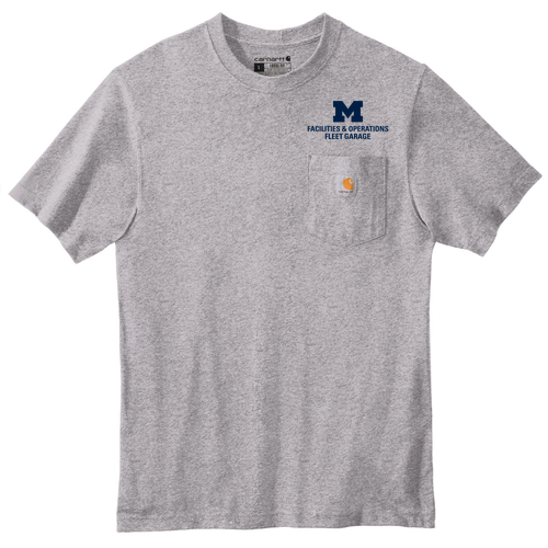 Men/Unisex Carhartt Tall Workwear Pocket Short Sleeve T-Shirt -- Heather Grey, $37