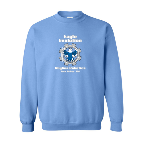 Mens/Unisex Gildan Heavy Blend Crewneck Sweatshirt -- Carolina Blue