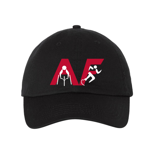 Valucap Bio-Washed Unstructured Hat -- Black