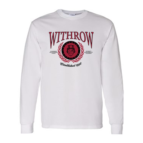 Gildan Heavy Cotton Longsleeve Basic T-Shirt -- White