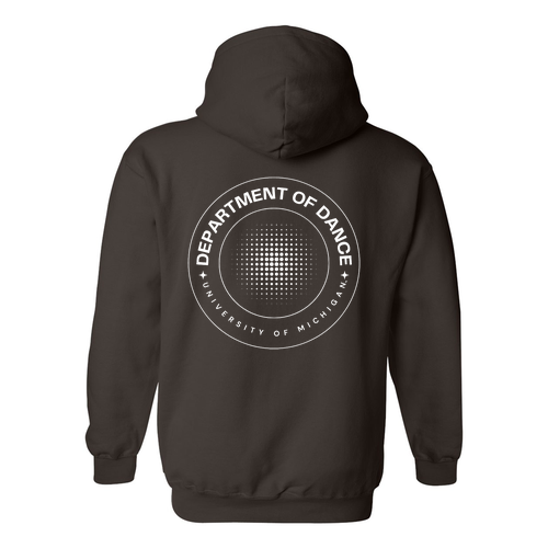Mens/Unisex Gildan Heavy Blend Hooded Sweatshirt -- Dark Chocolate