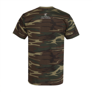 Men/Unisex Code V Adult Camo Tee -- Green Woodland
