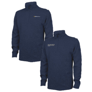 Men/Unisex Charles River Mens Heathered Fleece Pullover -- Navy Heather