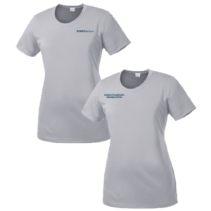 Ladies Sport Tek Ladies Competitor Tee -- Silver