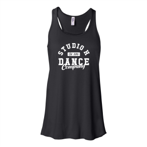 Ladies Bella Canvas Lightweight Flowy Tank -- Black