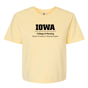 Ladies Comfort Color Lady's Heavyweight Boxy Tee -- Butter