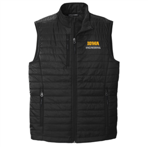 Men/Unisex Port Authority Packable Puffy Vest -- Deep Black