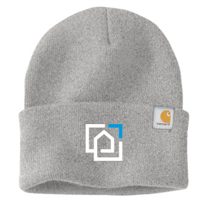 Men/Unisex Carhartt Watch Hat 2.0 -- Heather Grey- Logo Only