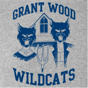 Men/Unisex Champion Eco 9 oz 50/50 Crewneck Sweatshirt -- Light Steel