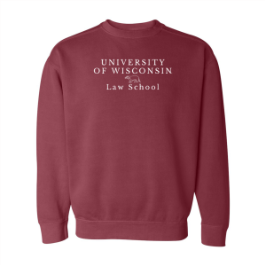 Men/Unisex Comfort Colors Crewneck Sweatshirt -- Crimson