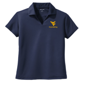 Ladies Sport Tek - Ladies Dri-Mesh V-Neck Sport Shirt -- Navy