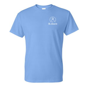 Men/Unisex Gildan DryBlend 50/50 T-Shirt -- Carolina Blue