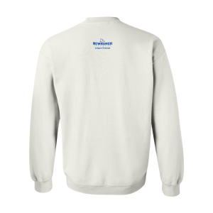 Men/Unisex Gildan Heavy Blend Crew Neck Sweatshirt -- White