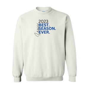 Men/Unisex Gildan Heavy Blend Crew Neck Sweatshirt -- White