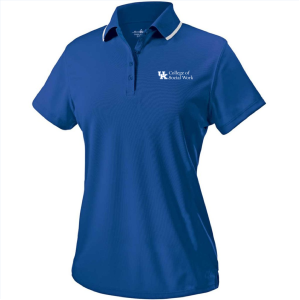 Ladies CHARLES RIVER WOMEN'S CLASSIC WICKING POLO -- Royal