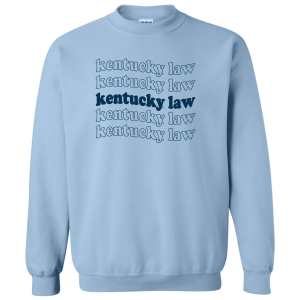 Men/Unisex Gildan Heavy Blend Crew Neck Sweatshirt -- Light Blue