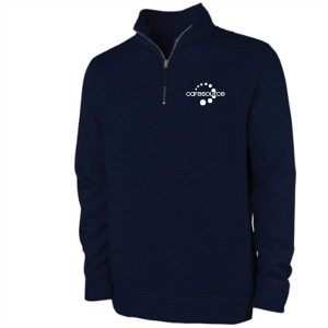 Men/Unisex Charles River Men's Franconia Quilted Pullover -- Navy