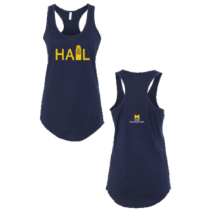 Ladies Next Level Soft Ideal Racerback Tank -- Midnight Navy