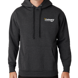 Embroidered Men/Unisex Cotton Heritage Unisex Premium Pullover Hoodie -- Charcoal Heather