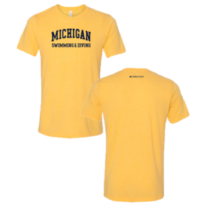 Men/Unisex Bella Canvas Soft Fitted Triblend Short Sleeve T-Shirt -- Yellow Gold Triblend