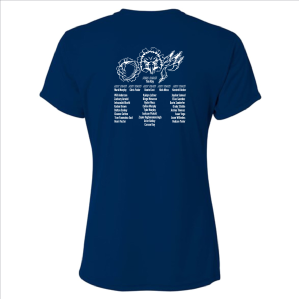 Ladies A4 Ladies Cooling Performance Crew -- Navy