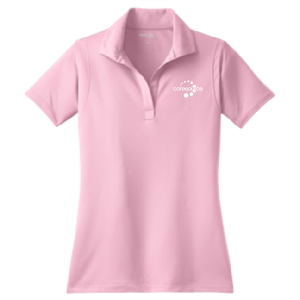 Ladies Sport Tek Ladies Micropique Sport Wick Sport Shirt -- Light Pink