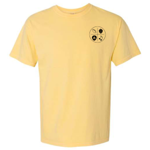 Men/Unisex Comfort Colors Ringspun Garment Dyed T Shirt  -- Butter