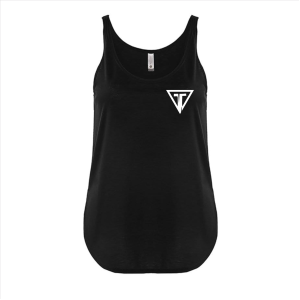 Ladies Next Level Festival Tank -- Black