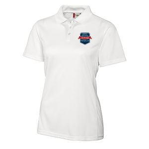 Ladies Clique Ladies Ice Pique Polo -- White