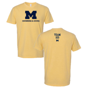 Team 103 - Men/Unisex Next Level Soft Fitted CVC Tee -- Banana Cream