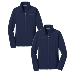 Ladies Port Authority Ladies Core Soft Shell Jacket -- Dress Blue Navy