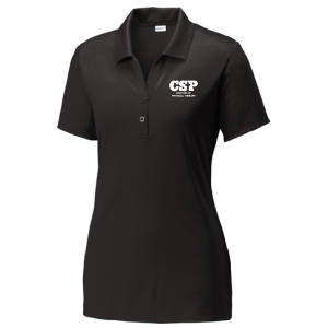 Ladies Sport-Tek  Ladies PosiCharge  Competitor  Polo -- Black