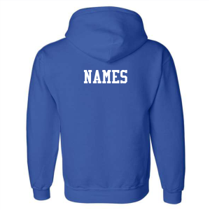 Men/Unisex Gildan Adult Dryblend Adult 50 / 50 Hooded Sweatshirt -- Royal