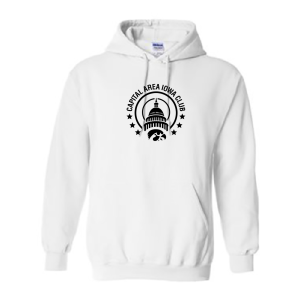 Men/Unisex Gildan Heavy Blend Hooded Sweatshirt -- White