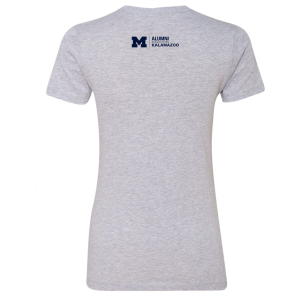 Ladies Next Level Soft Fitted Boyfriend Tee  -- Heather Grey