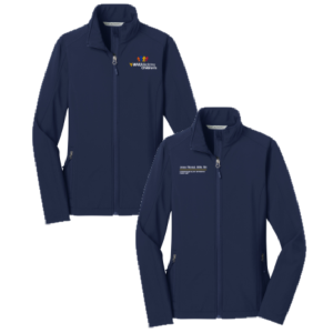 Ladies Port Authority Ladies Core Soft Shell Jacket -- Dress Blue Navy