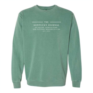 Men/Unisex Comfort Colors Crewneck Sweatshirt -- Light Green