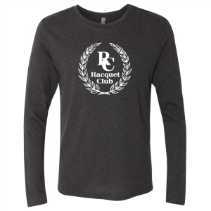 Men's TriBlend Long Sleeve Crew -- Vintage Black