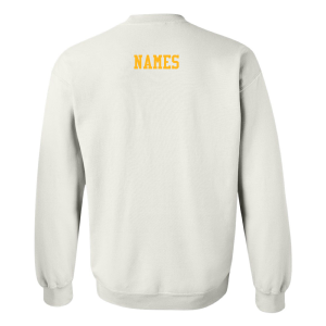 Men/Unisex Gildan Heavy Blend Crew Neck Sweatshirt -- White