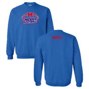 Men/Unisex Gildan Heavy Blend Crew Neck Sweatshirt -- Royal