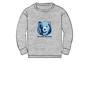 Gildan Heavy Blend Youth Crew Neck Sweatshirt (Sport Grey)