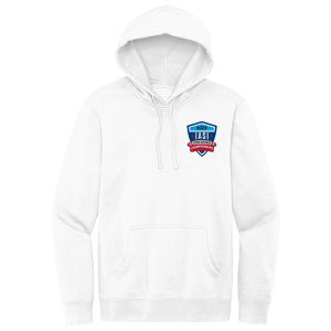 Men/Unisex District V.I.T. Fleece Hoodie -- White